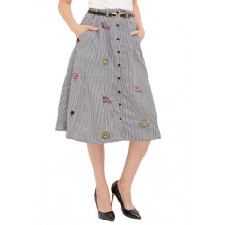 Gingham X Patchwork Skirt!